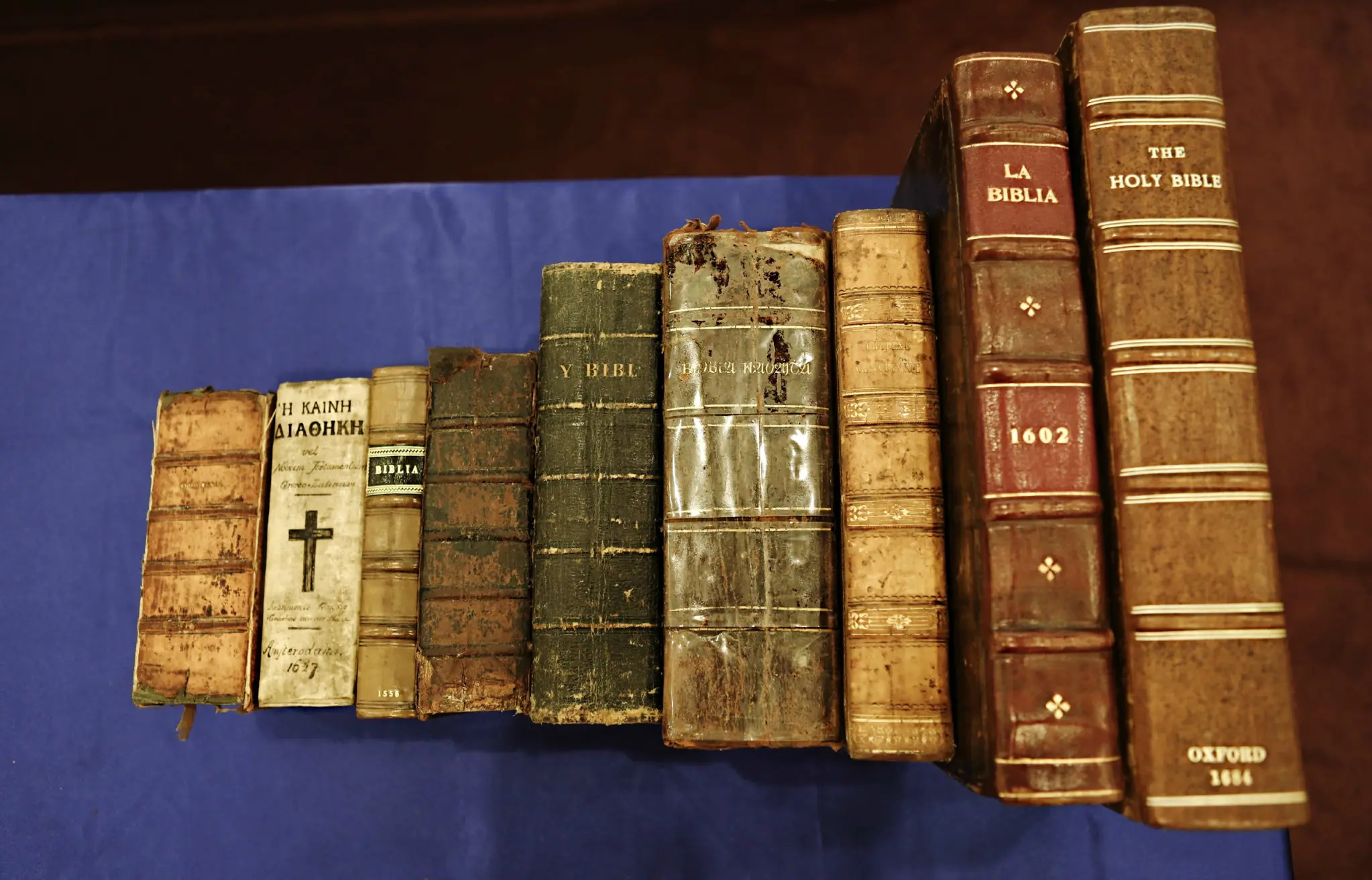 Ancient Bibles from the traveling collection